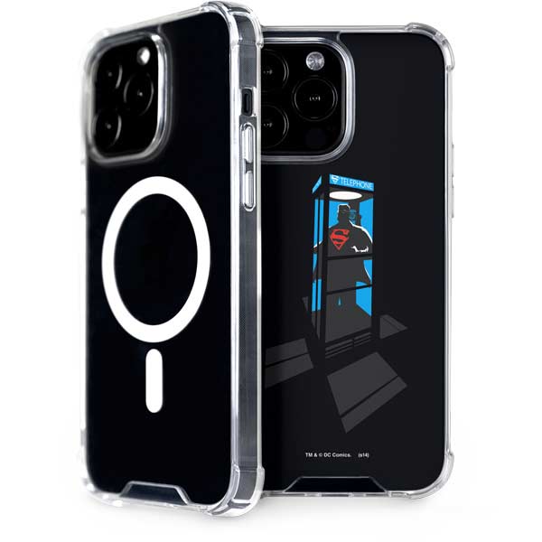 DC Comics Superman Phone booth iPhone Cases