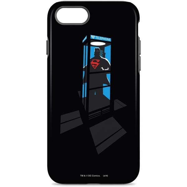 DC Comics Superman Phone booth iPhone Cases