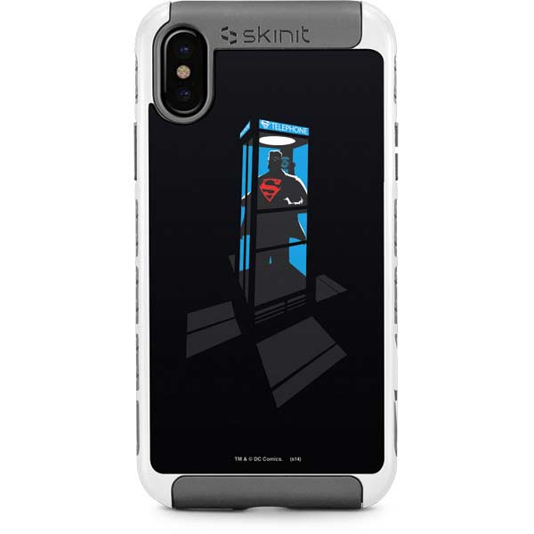 DC Comics Superman Phone booth iPhone Cases