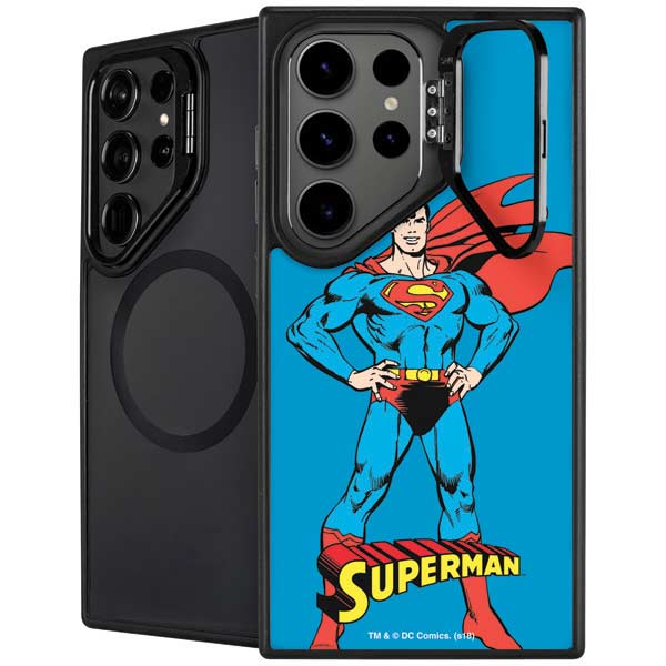 DC Comics Superman Classic Art Pose Galaxy S26 Ultra Kickstand Case