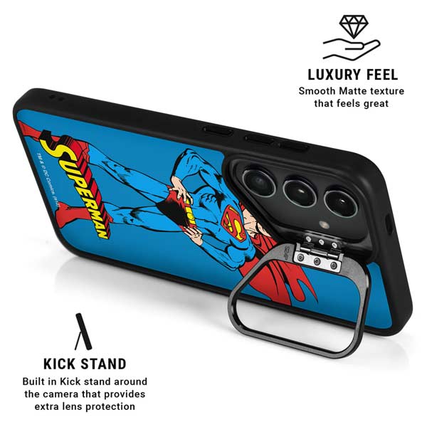DC Comics Superman Classic Art Pose Galaxy S26 Ultra Kickstand Case