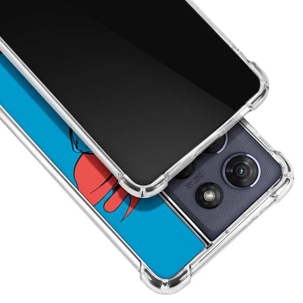 DC Comics Superman Classic Art Pose Moto G Power 5G (2025) Clear Case