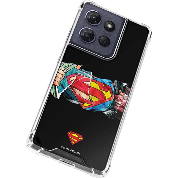 DC Comics Superman Shield Moto G 5G (2025) Clear Case