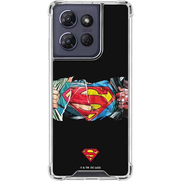 DC Comics Superman Shield Moto G Play 5G (2025) Clear Case