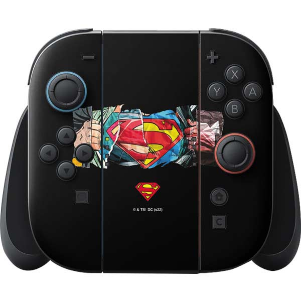 DC Comics Superman Shield Nintendo Skins