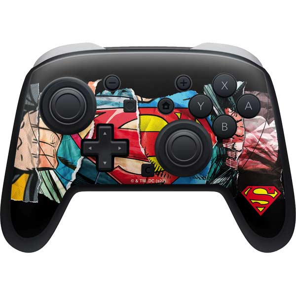 DC Comics Superman Shield Nintendo Skins