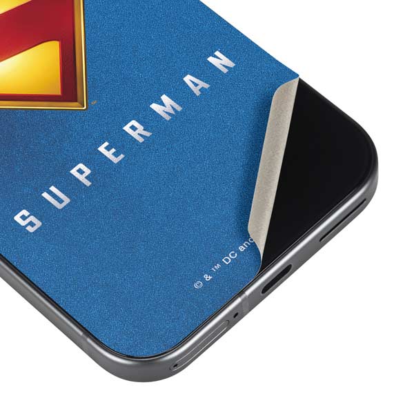 Superman 2025 Classic Superman Shield Emblem Google Pixel 10 Pro XL Skin