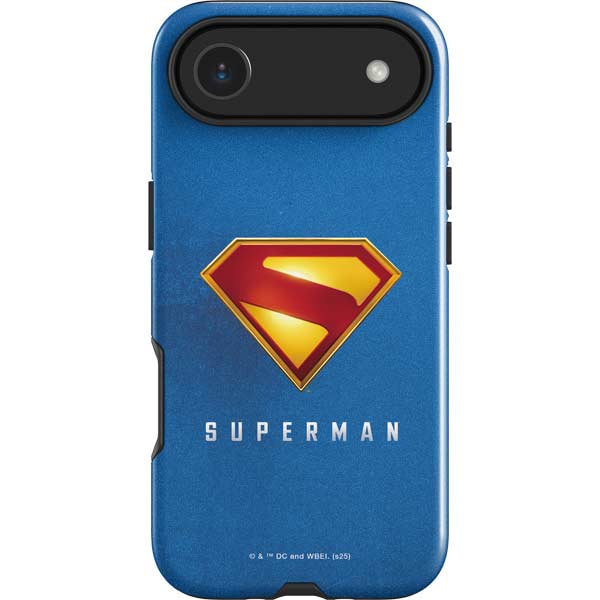 Superman 2025 Classic Superman Shield Emblem iPhone 17 Air Impact Case