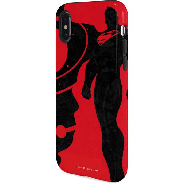 DC Comics Superman Silhouette Flying iPhone XS Pro Case
