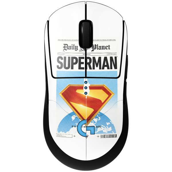 Superman 2025 Daily Planet Superman Cover G Pro Wireless Gaming Mouse Skin