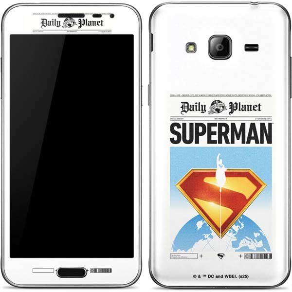 Superman 2025 Daily Planet Superman Cover Galaxy J3 Skin