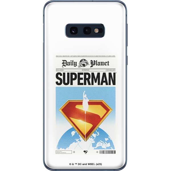 Superman 2025 Daily Planet Superman Cover Galaxy S10e Skin