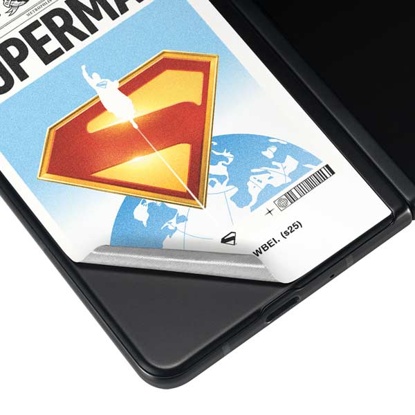 Superman 2025 Daily Planet Superman Cover Galaxy Z Fold3 5G Skin