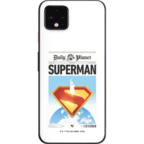 Superman 2025 Daily Planet Superman Cover Google Pixel 4 Skin