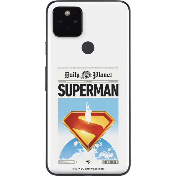 Superman 2025 Daily Planet Superman Cover Google Pixel 5 Skin