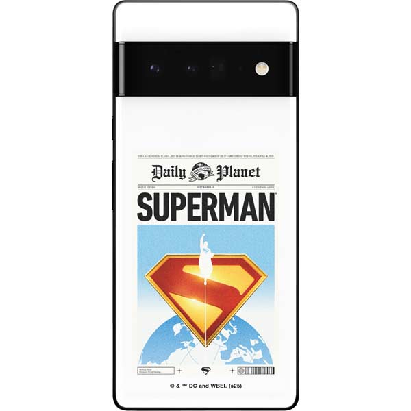 Superman 2025 Daily Planet Superman Cover Google Pixel 6 Pro Skin
