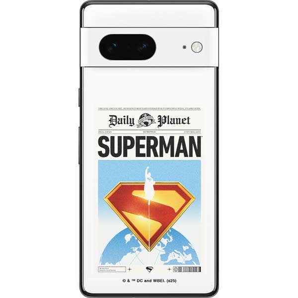 Superman 2025 Daily Planet Superman Cover Google Pixel 7 Skin