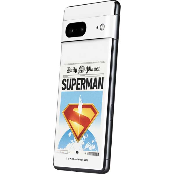 Superman 2025 Daily Planet Superman Cover Google Pixel 7 Skin