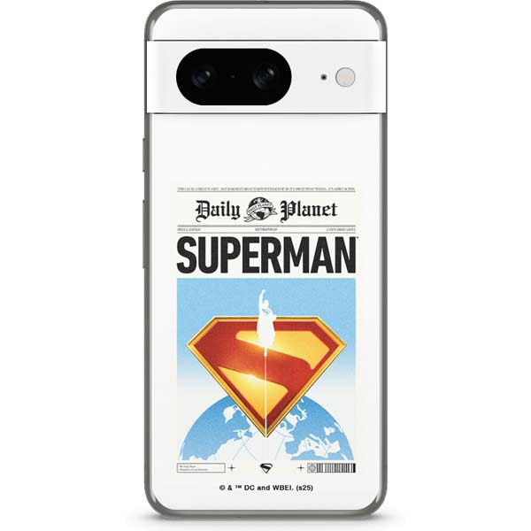 Superman 2025 Daily Planet Superman Cover Google Pixel 8 Skin