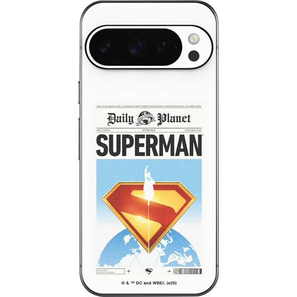 Superman 2025 Daily Planet Superman Cover Google Pixel 9 Pro Skin