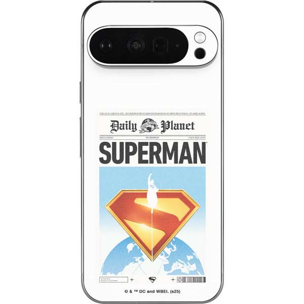 Superman 2025 Daily Planet Superman Cover Google Pixel 9 Pro XL Skin