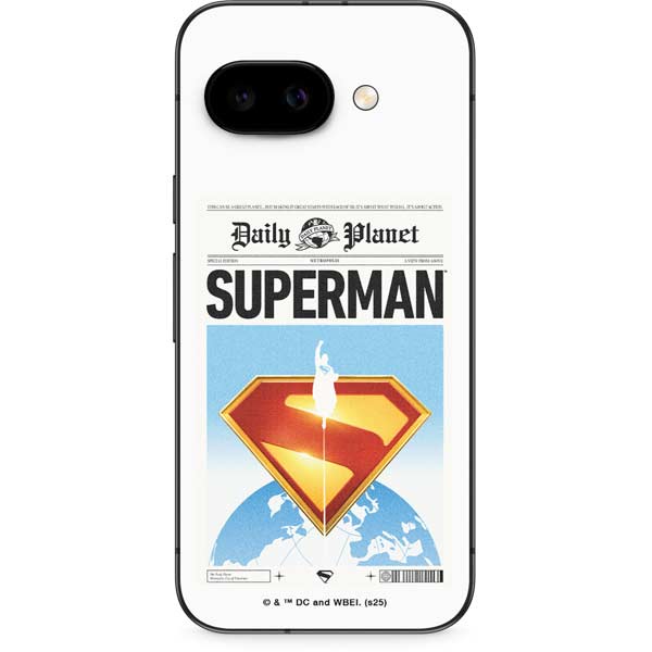 Superman 2025 Daily Planet Superman Cover Google Pixel 9a Skin