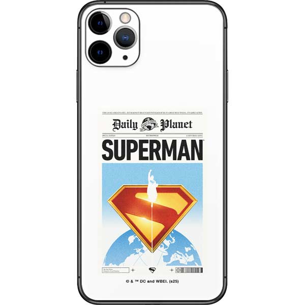 Superman 2025 Daily Planet Superman Cover iPhone 11 Pro Max Skin