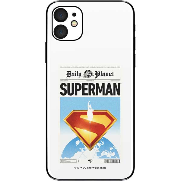 Superman 2025 Daily Planet Superman Cover iPhone 11 Skin