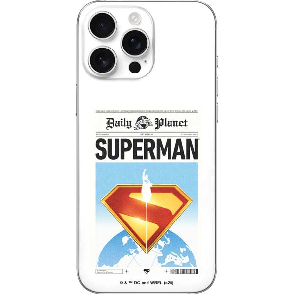 Superman 2025 Daily Planet Superman Cover iPhone 16 Pro Max Skin
