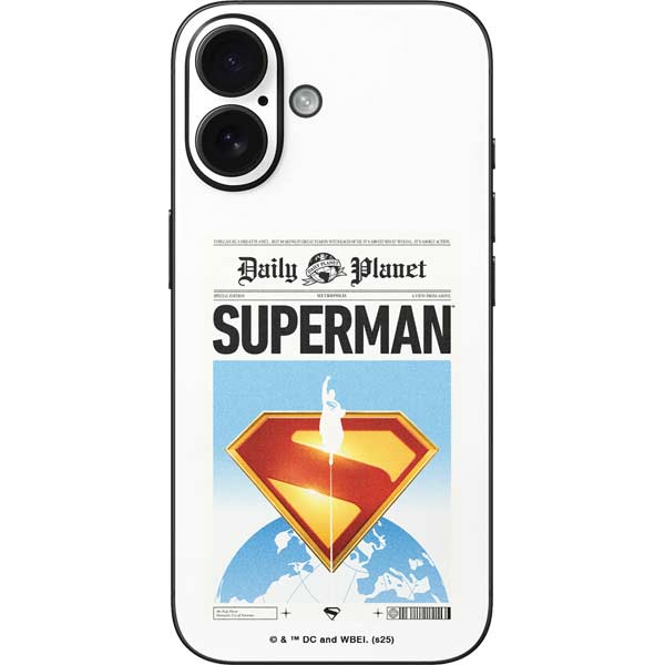 Superman 2025 Daily Planet Superman Cover iPhone 16 Skin