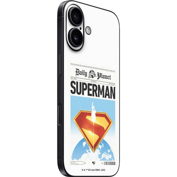 Superman 2025 Daily Planet Superman Cover iPhone 16 Skin