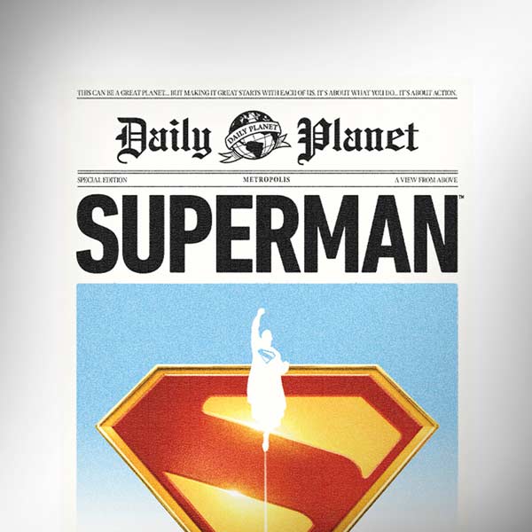 Superman 2025 Daily Planet Superman Cover iPhone X Skin