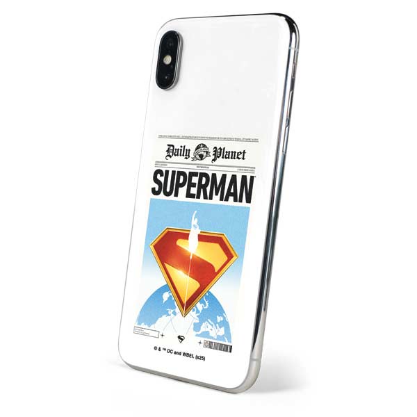 Superman 2025 Daily Planet Superman Cover iPhone XS Max Skin