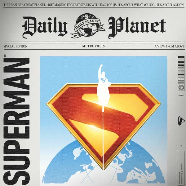 Superman 2025 Daily Planet Superman Cover Surface Book 2 13.5in Skin