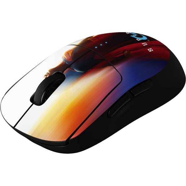 Superman 2025 Man of Steel Ascension Heroic Glow G Pro Wireless Gaming Mouse Skin