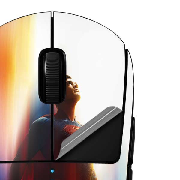 Superman 2025 Man of Steel Ascension Heroic Glow G Pro Wireless Gaming Mouse Skin
