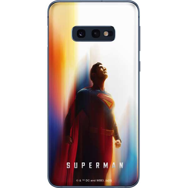 Superman 2025 Man of Steel Ascension Heroic Glow Galaxy S10e Skin