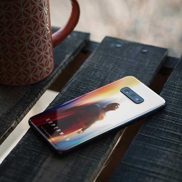 Superman 2025 Man of Steel Ascension Heroic Glow Galaxy S10e Skin