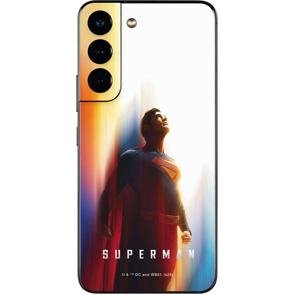 Superman 2025 Man of Steel Ascension Heroic Glow Galaxy S22 Skin