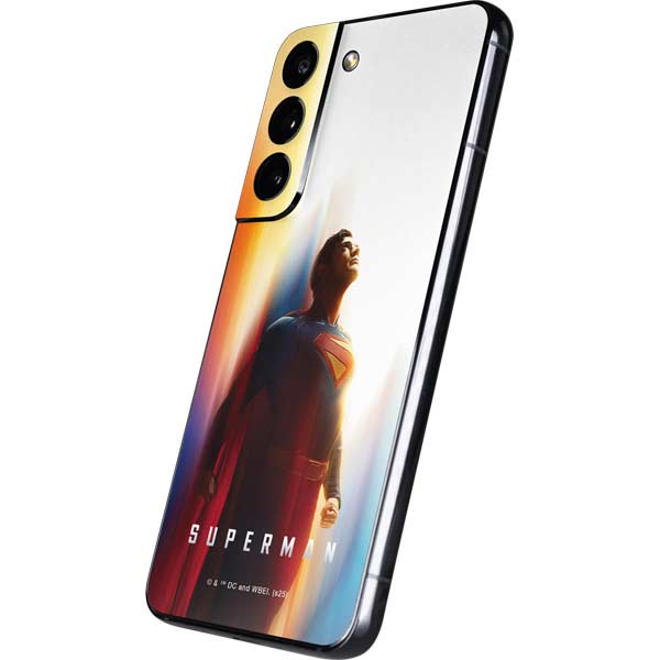 Superman 2025 Man of Steel Ascension Heroic Glow Galaxy S22 Skin