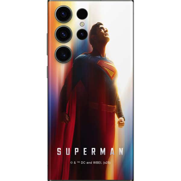 Superman 2025 Man of Steel Ascension Heroic Glow Galaxy S23 Ultra Skin