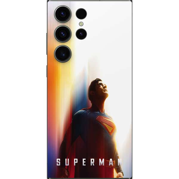 Superman 2025 Man of Steel Ascension Heroic Glow Galaxy S24 Ultra Skin