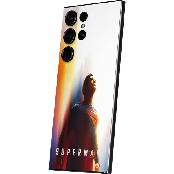 Superman 2025 Man of Steel Ascension Heroic Glow Galaxy S24 Ultra Skin