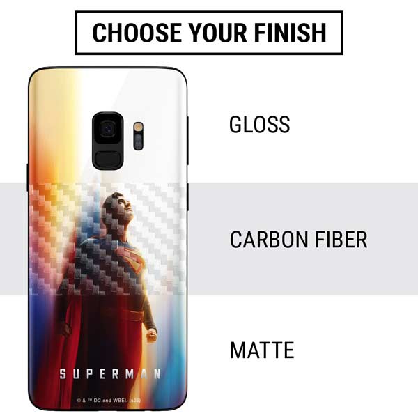 Superman 2025 Man of Steel Ascension Heroic Glow Galaxy S9 Skin