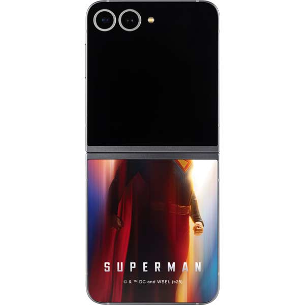 Superman 2025 Man of Steel Ascension Heroic Glow Galaxy Z Flip6 Skin