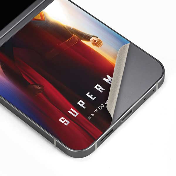 Superman 2025 Man of Steel Ascension Heroic Glow Galaxy Z Flip6 Skin