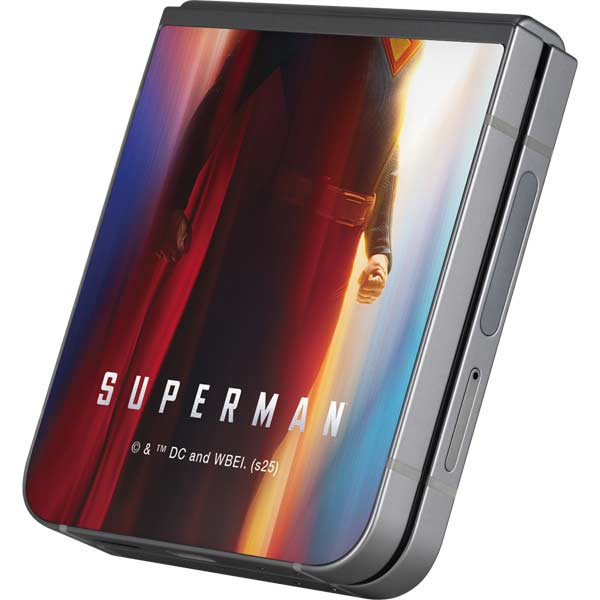 Superman 2025 Man of Steel Ascension Heroic Glow Galaxy Z Flip6 Skin