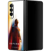 Superman 2025 Man of Steel Ascension Heroic Glow Galaxy Z Fold3 5G Skin