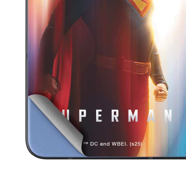 Superman 2025 Man of Steel Ascension Heroic Glow Galaxy Z Fold5 5G Skin