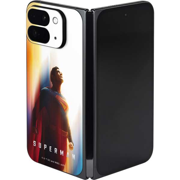 Superman 2025 Man of Steel Ascension Heroic Glow Google Pixel 9 Pro Fold Skin